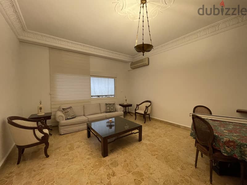 Furnished Apartment For Rent in Achrafieh | 3 Bdrms. | Prime Location 1