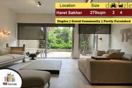 Haret Sakher 270m2 | 50m2 Terrace | Gated Community |Renovated | IV/AC 0