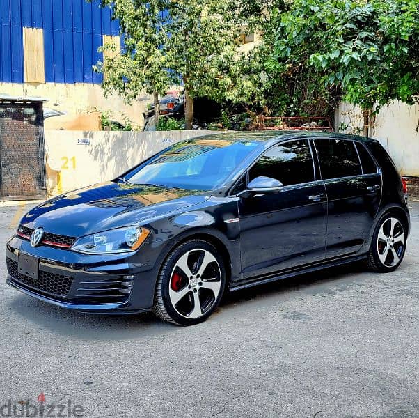 VOLKSWAGEN GOLF 7 GTI 2017 full 67000 miles اجنبية شبه جديدة 0