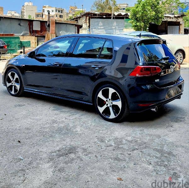 VOLKSWAGEN GOLF 7 GTI 2017 full 67000 miles اجنبية شبه جديدة 1