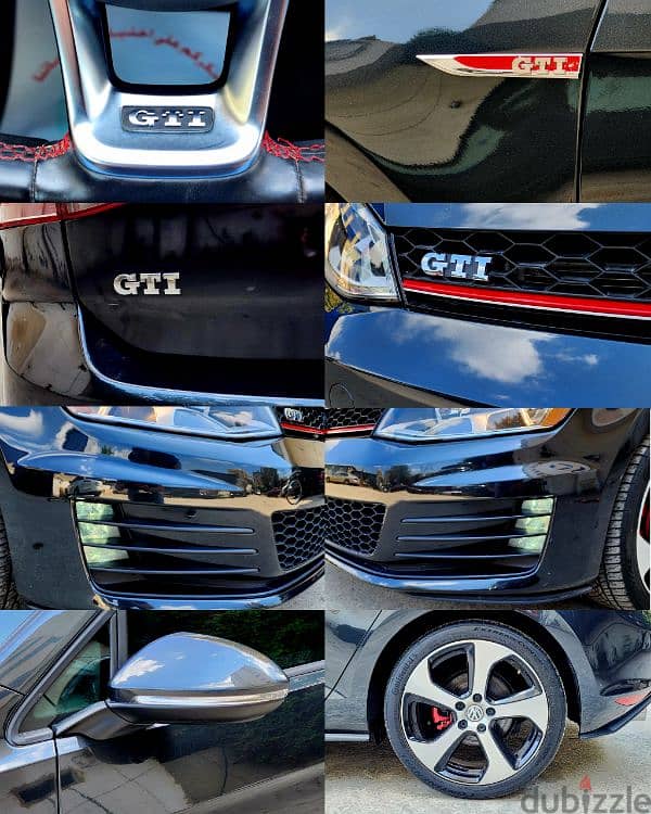 VOLKSWAGEN GOLF 7 GTI 2017 full 67000 miles اجنبية شبه جديدة 6