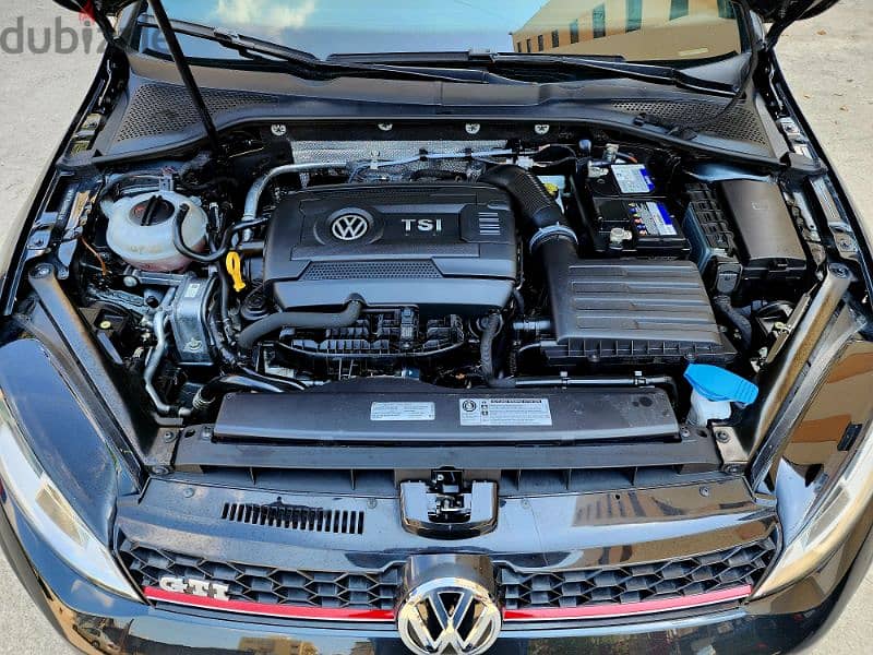 VOLKSWAGEN GOLF 7 GTI 2017 full 67000 miles اجنبية شبه جديدة 19