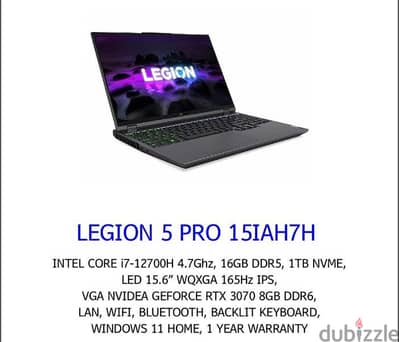 Lenovo legion 5 1100