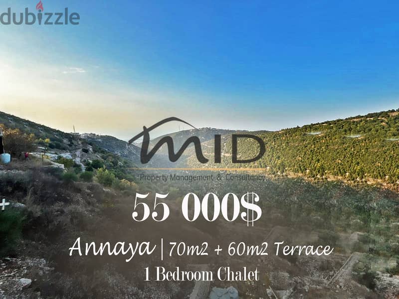 Annaya | 70m² Chalet + 60m² Terrace | Catchy Airbnb Investment | View 1