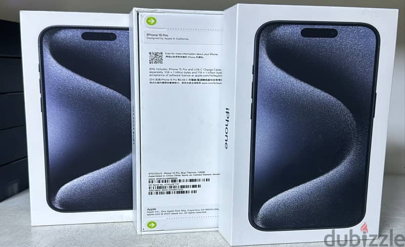 iPhone 15 Pro 128Gb brand new sealed not active 0