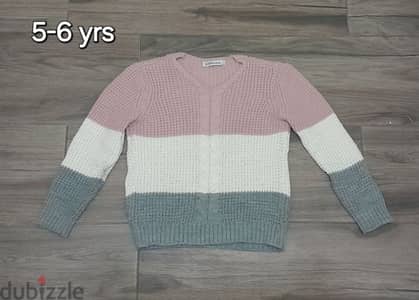 5-6 yrs girl wool Top