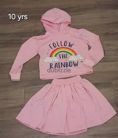 Girl Hoodie+skirt set 0