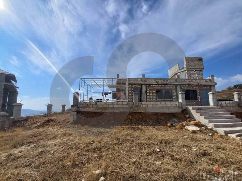 panoramic view- house-cement fence-Aintoura,,METN/عينطورة REF#BC114487 1