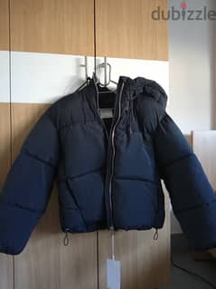 Bershka Puffer Jacket with Hood 0