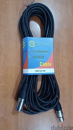 cable xlr 10m new not used 0