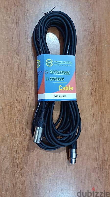 cable xlr 10m new not used 1