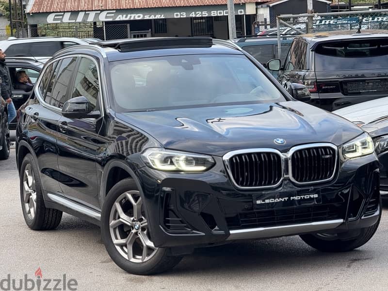 BMW X3 2022 free registration 0