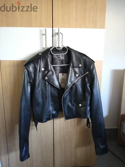 BSL Black Leather Jacket