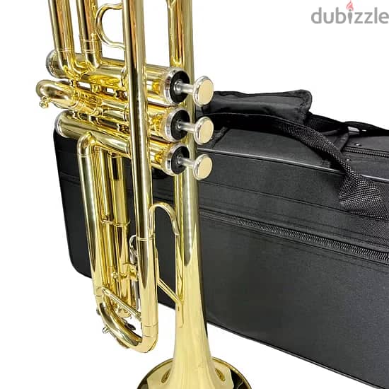 Aiersi Yellow Brass Trumpet 4