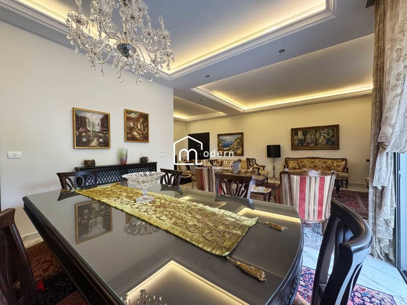 230 Sqm - Fully Furnished Apartment for Sale in Rabweh 3