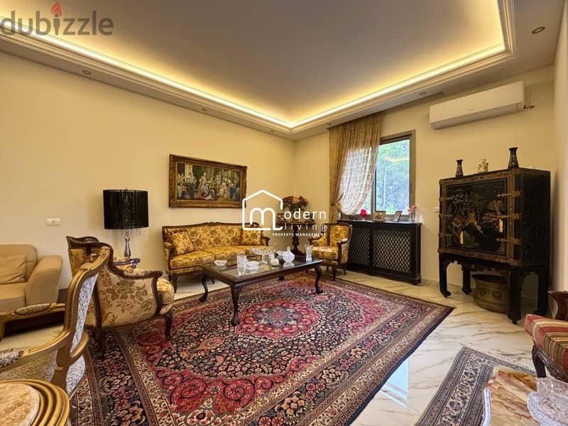 230 Sqm - Fully Furnished Apartment for Sale in Rabweh 4