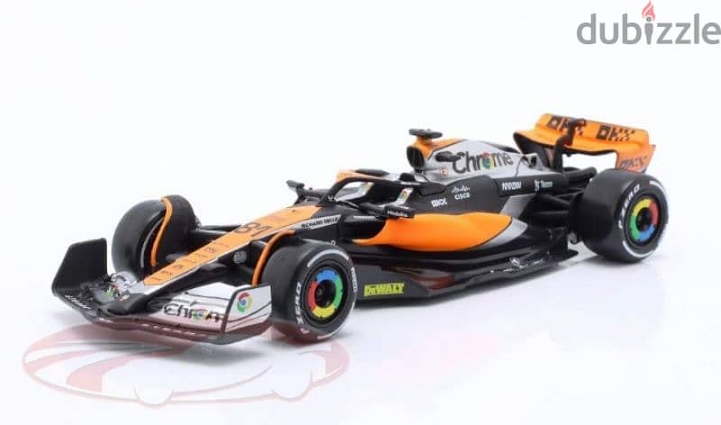 Mclaren MCL60 #81 (2023) diecast car model 1;43. 1