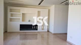 L16435-3-Bedroom Modern Apartment For Rent in Zouk Mikael 0