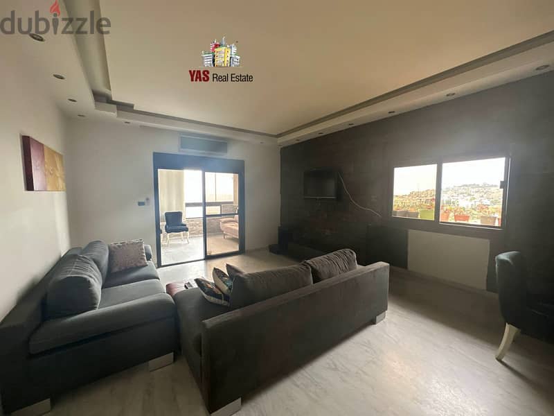 Dbayeh 110m2 | Rent | Fully Furnished | Prime Location | MJ | 1