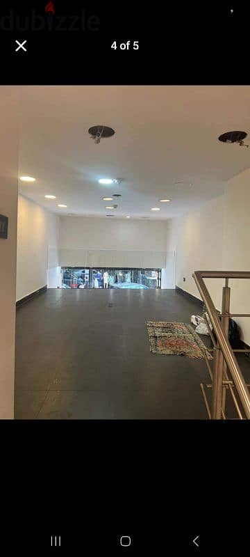 محل للايجار الحمرا شارع المقدسي - ٣ طوابق shop for rent hamra makdessi 2