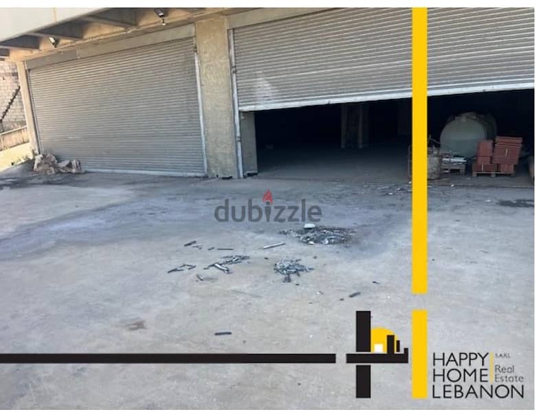 Industrial warehouse for sale in Roumieh 1