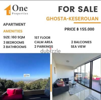 APARTMENT FOR SALE IN GHOSTA