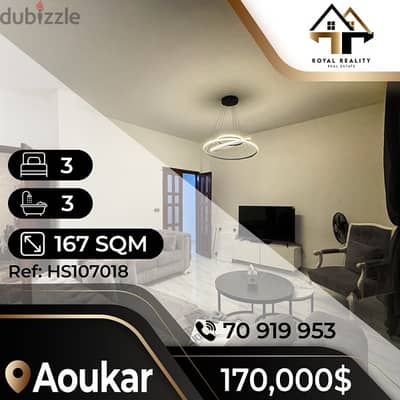 apartments in aaoukar aawkar for sale - شقق للبيع في عوكر