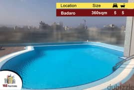 Badaro 360m2 | Duplex | Private Pool | High Floor | View | PA | 0