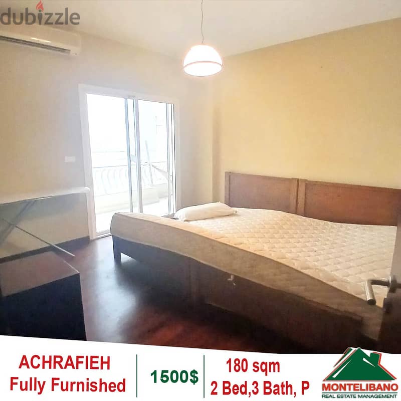 Fully Furnished 180 sqm Apartment for rent in Achrafieh with view 3