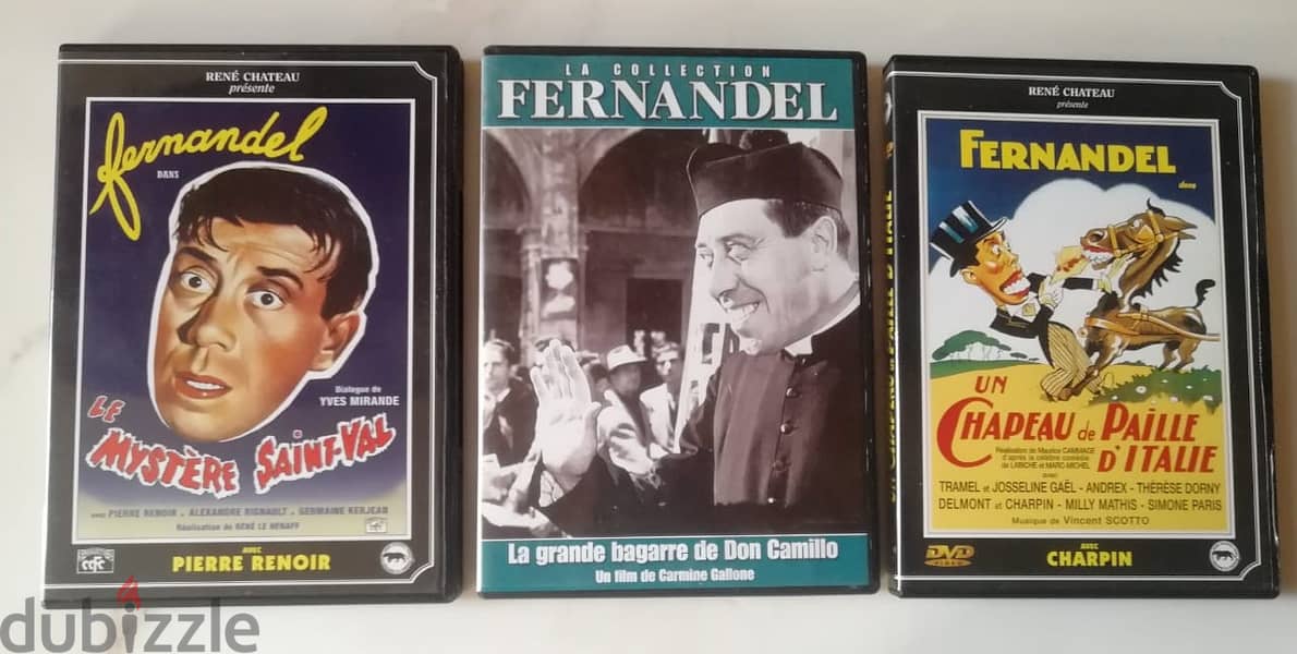 Fernandel 3 DVD movies 0