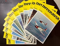 Complete 1974 Interavia Magazine Set – 12 Issues 0