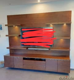 Wooden TV unit 0