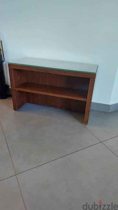 Wooden TV unit 1