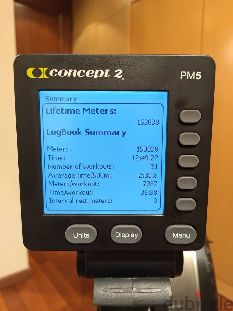 Rowing Maching - Concept2 RowERG Model D 5