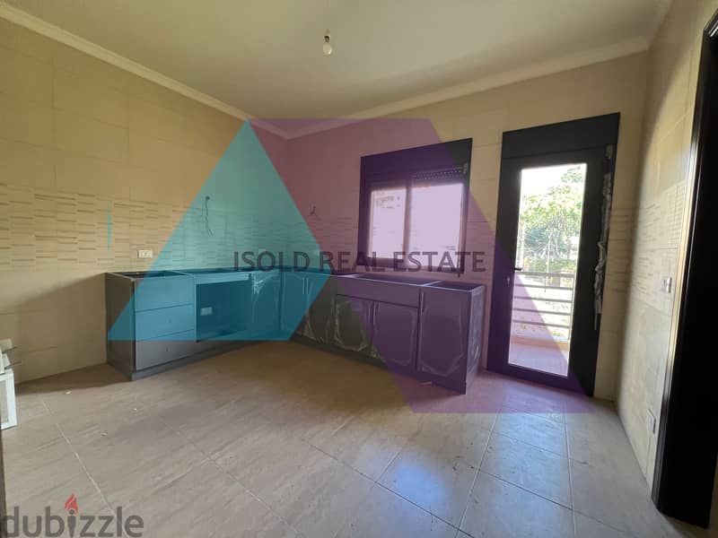 Brand New 180 m2 apartment having an open sea view for sale in Jbeil 5