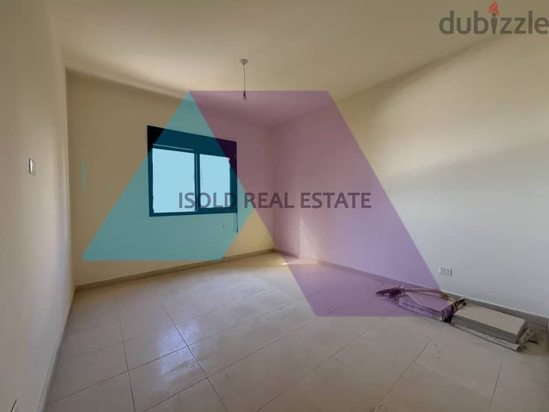 Brand New 180 m2 apartment having an open sea view for sale in Jbeil 6