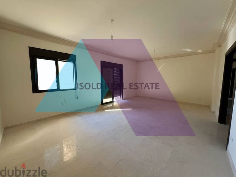 Brand New 180 m2 apartment having an open sea view for sale in Jbeil 8