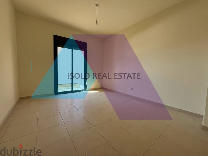 Brand New 180 m2 apartment having an open sea view for sale in Jbeil 9