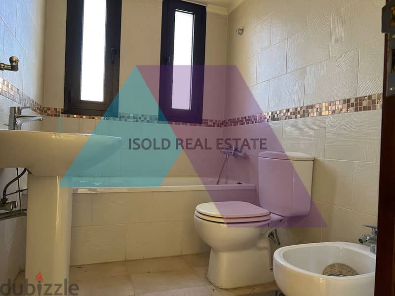 Brand New 180 m2 apartment having an open sea view for sale in Jbeil 12