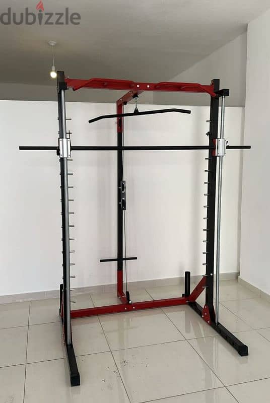 smith machine plus polie high & low 03027072 GEO SPORT معدات رياضية 0