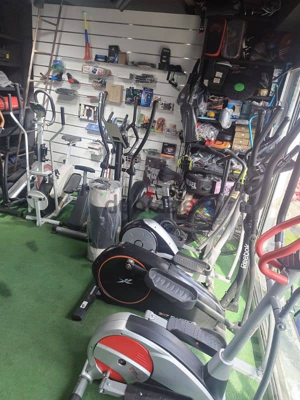 elliptical and biceps spinning bike cardio machine 03027072 GEO SPORT 1