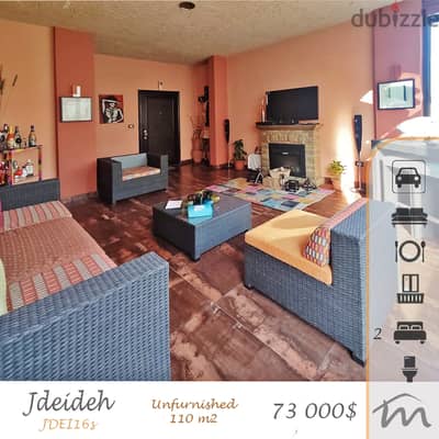 Jdayde | Decorated 2 Bedrooms Apart | Balcony | Parking | Catchy Deal