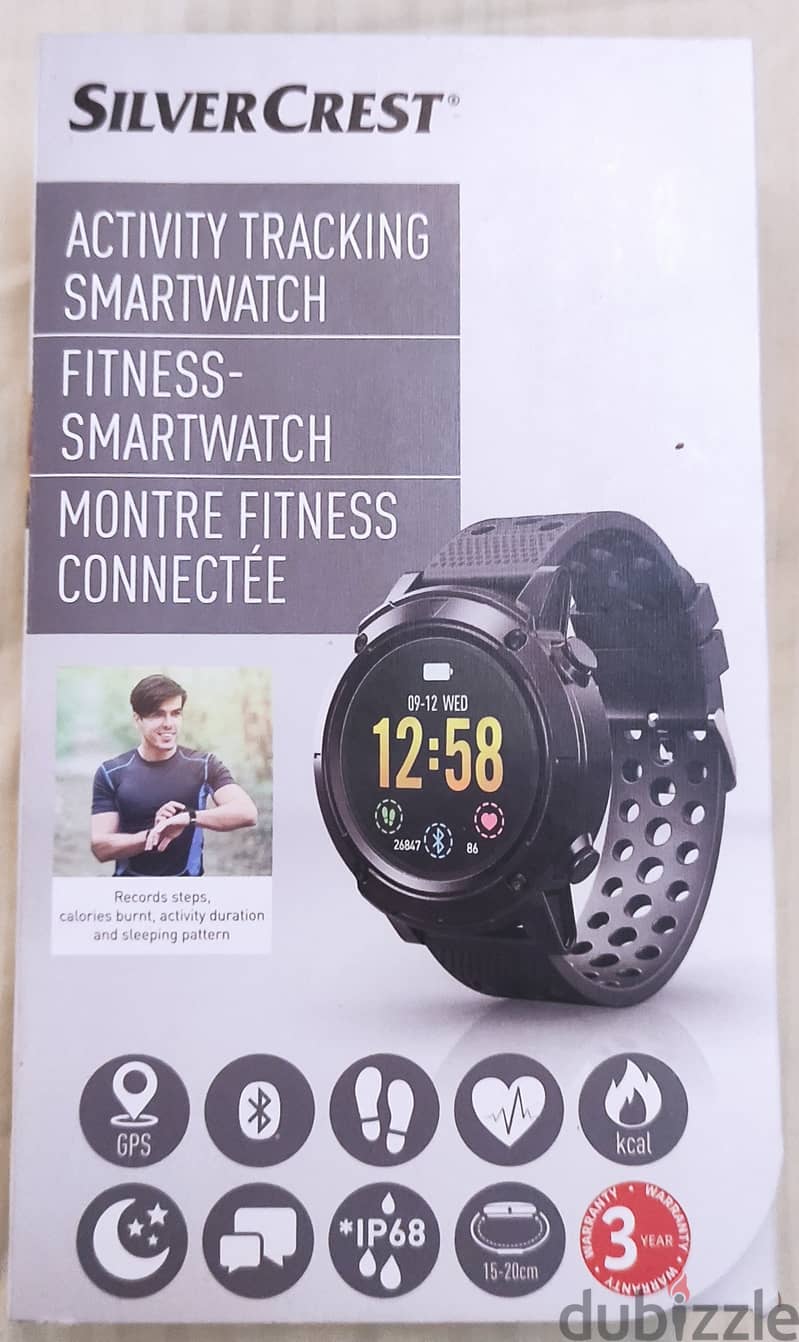 Silver crest smart watch for multi sports 0