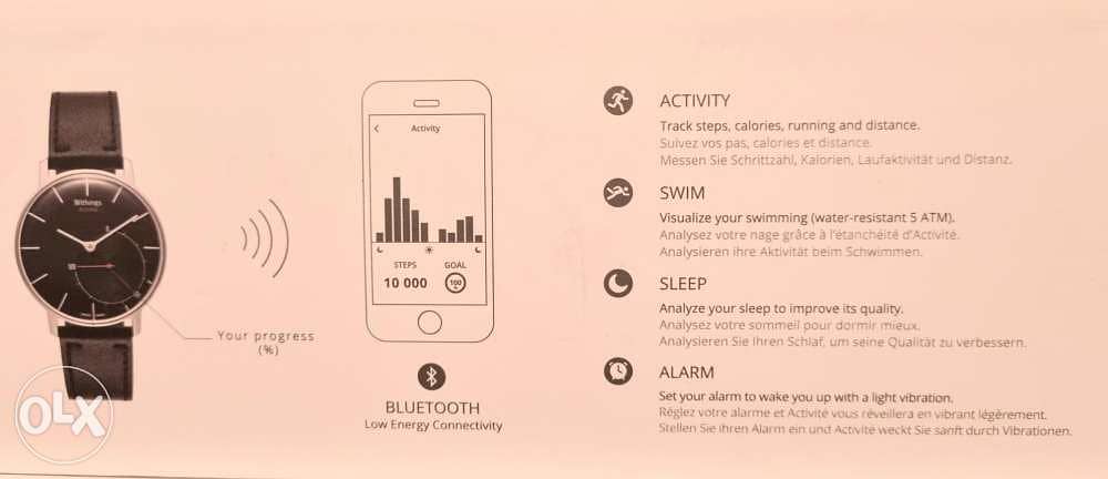 Withings ActivitÃ Steel - Activity and Sleep Tracking Watch 3