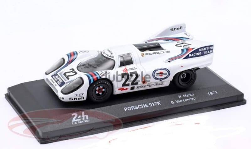 Porsche 917K (1971 24h Le Mans winner) diecast car model 1;43 0