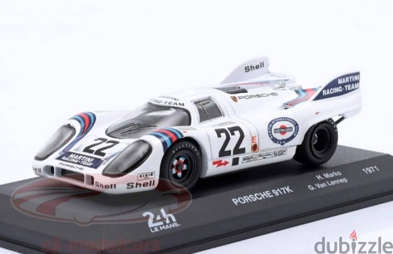 Porsche 917K (1971 24h Le Mans winner) diecast car model 1;43 1