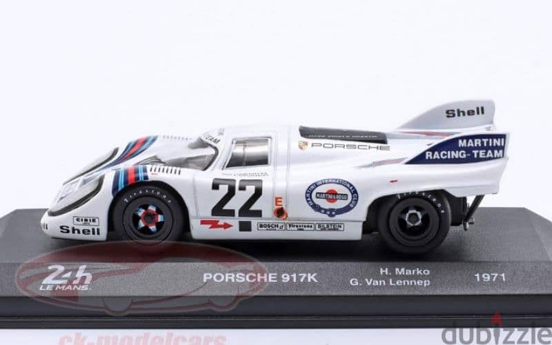 Porsche 917K (1971 24h Le Mans winner) diecast car model 1;43 2