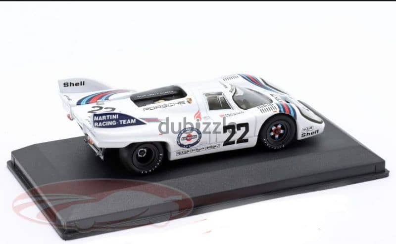 Porsche 917K (1971 24h Le Mans winner) diecast car model 1;43 4