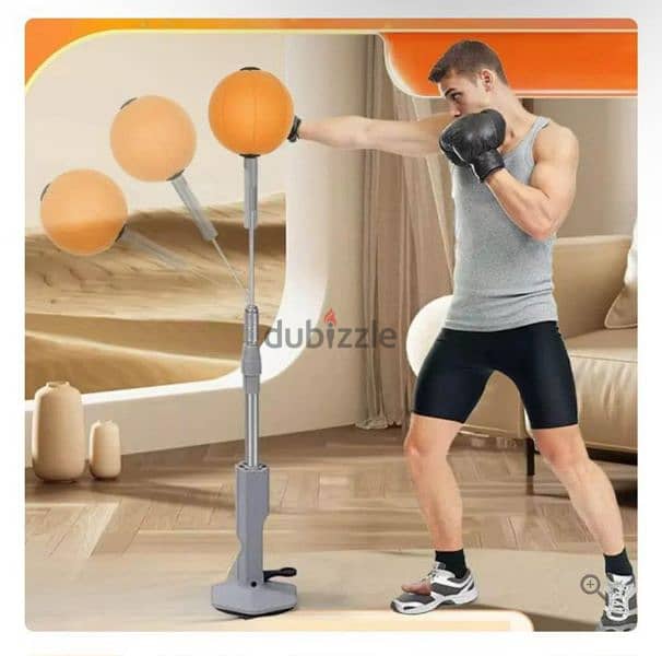 stand punch speed ball heavy duty 03027072 GEO SPORT معدات رياضية جديد 1