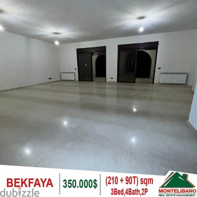 Apartment for sale in Bekfaya!!